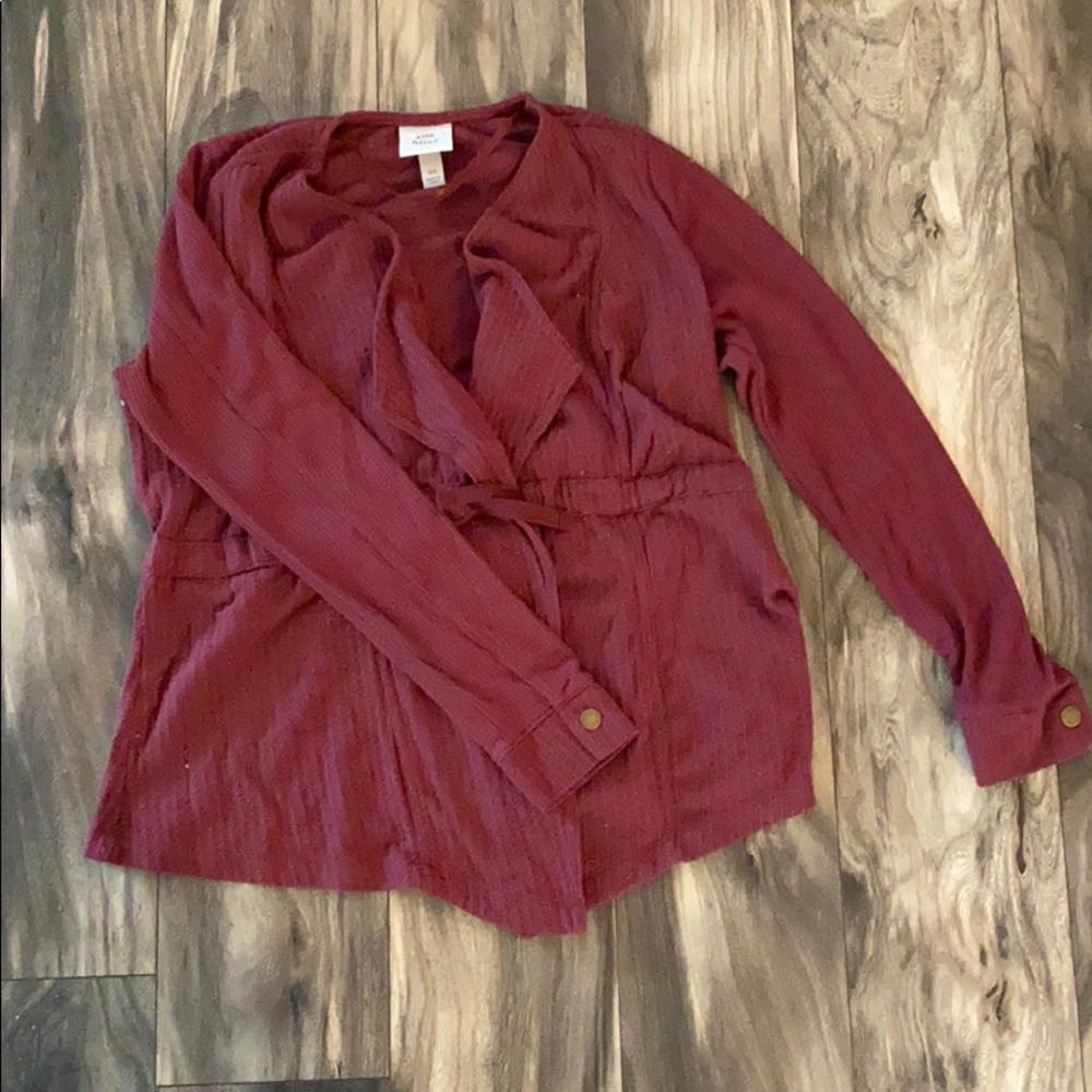 Knox Rose burgundy sweater